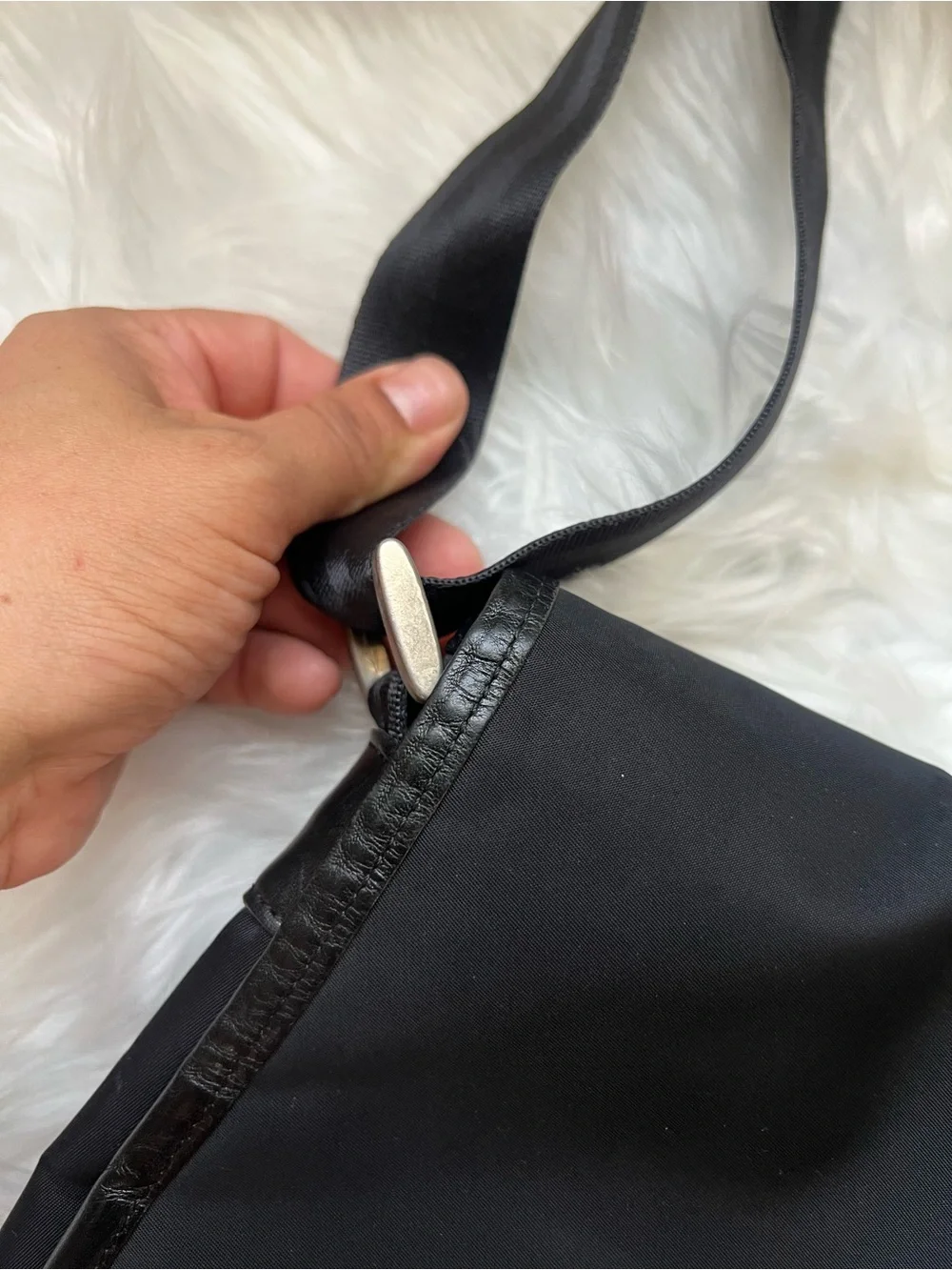Burberry Black Nylon crossbody Bag